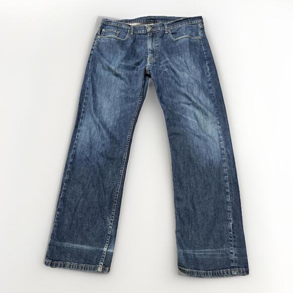 Levi's‎ 559 Jeans Men's Size 38x32 Relaxed Straight Blue Denim Cotton 39x31.5 - Picture 1 of 10
